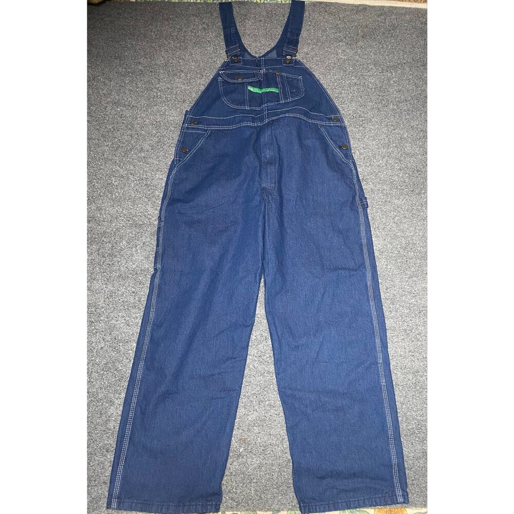 NEW Mens Authentic KEY IMPERIAL Carpenter Bib Overalls 100% Cotton 
40x29